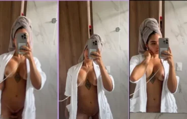 Depois do banho essa gostosa gravou esse vídeo gemendo e mostrando tudo