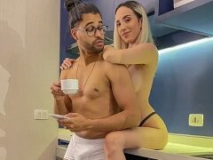 Fabiola Hillesheim pelada e sedutora para o ex bbb Luciano Estevan