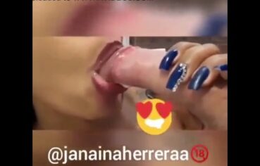 Janaina Herrera Chupa o Cliente com Gosto e Engole Toda Porra