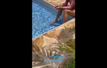 May Hernandez Oficial Fode Gostoso na Piscina com Tudo