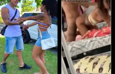 Sthefane Matos e Victor Igoh em cena quente de sexo vazado na web