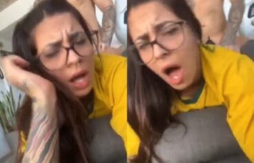 Bruna BryPunky empinando o rabo e levando rola forte até gozar na cara