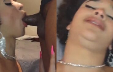 Mulata rabuda cavalgando o pau grosso do negão até gozar alto