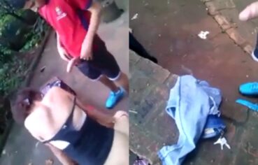 Novinha de Bangu metendo com vários favelados até gozar