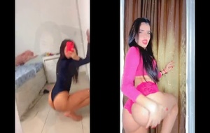 Novinha mineira de 19 anos rebolando gostoso seminua e se exibindo com safadeza